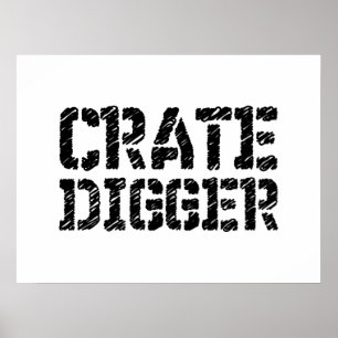Låda Digger Poster