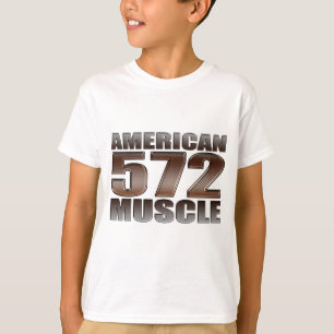 låda för kvarter för amerikanmuskel 572 motoris tee