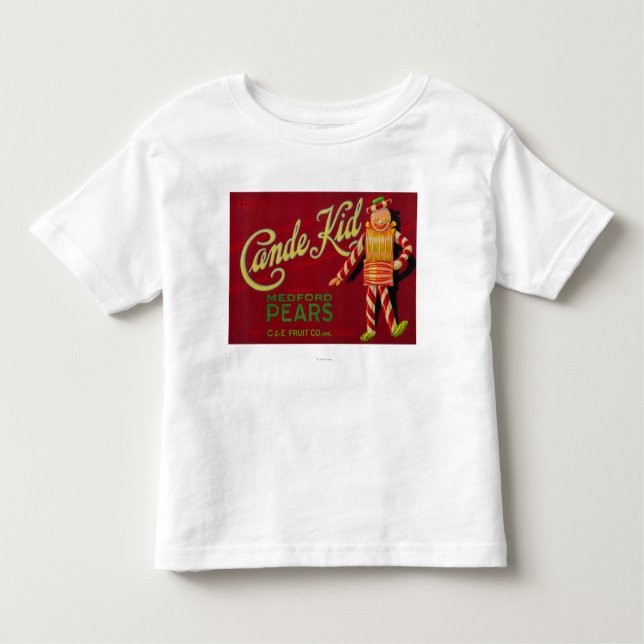 Låda LabelMedford för Cande ungePear, ELLER T-shirt (Framsida)