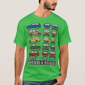 Lada Niva 1600 färg (2) T Shirt