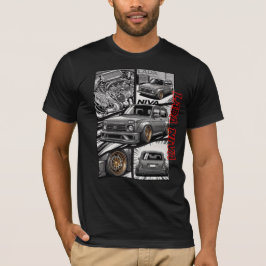 Lada Niva JDM Manga Panel T Shirt