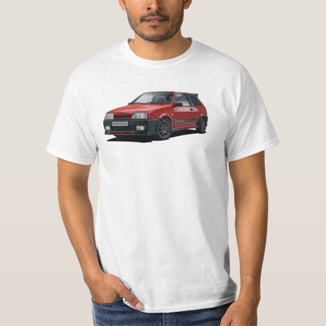 Lada Samara GTI (VAZ-2108) T Shirt (Framsida)