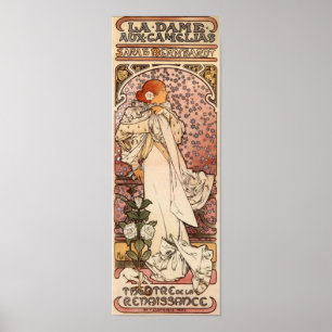 LaDame Hjälp Camelias Poster