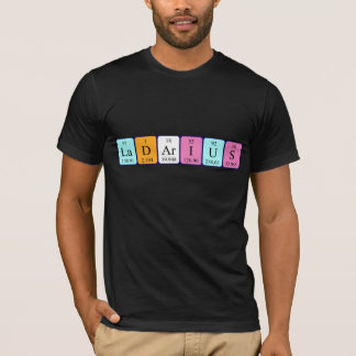 Ladarius periodiskt återkommande skjorta bord namn tee shirt