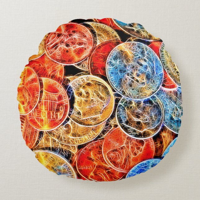 Ladda den rund kudde (Framsidan)