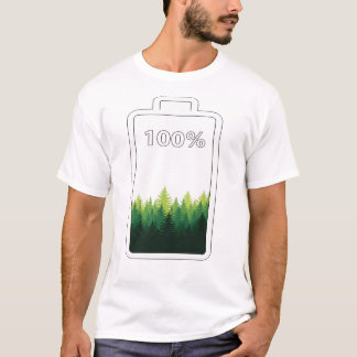 Ladda Din Själ i Stora Utomhus T Shirt