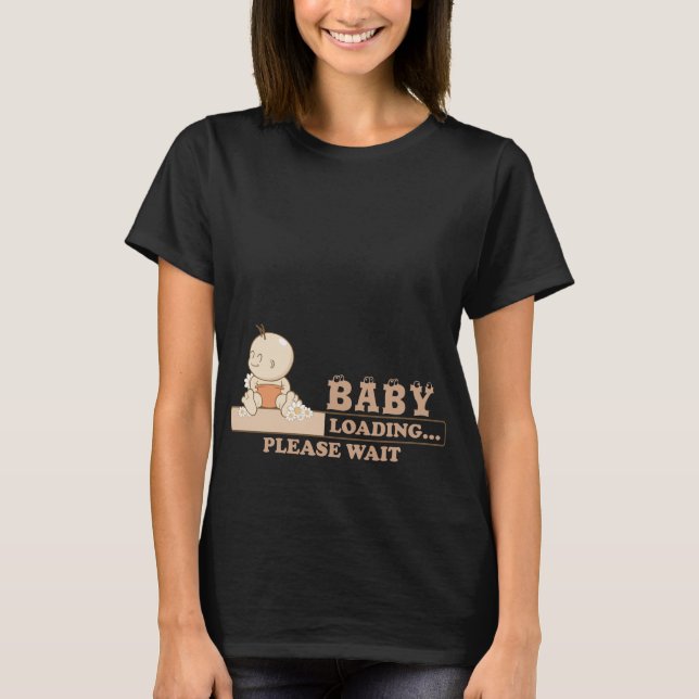 Ladda för baby t shirt (Framsida)