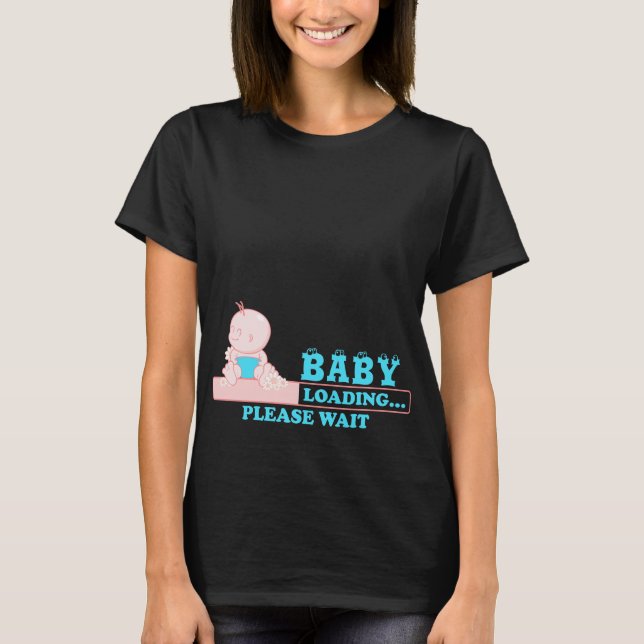 Ladda för baby tee shirt (Framsida)