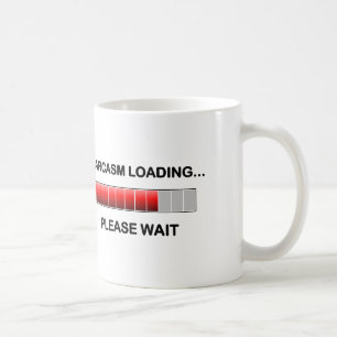 Ladda för Sarcasm Kaffemugg