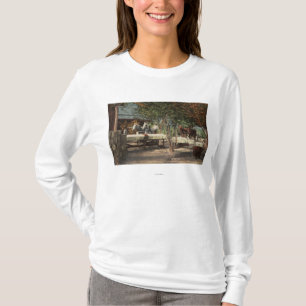Ladda frukt på den Longview ranchen T-shirt
