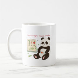 Ladda med bambu-snacks kaffemugg