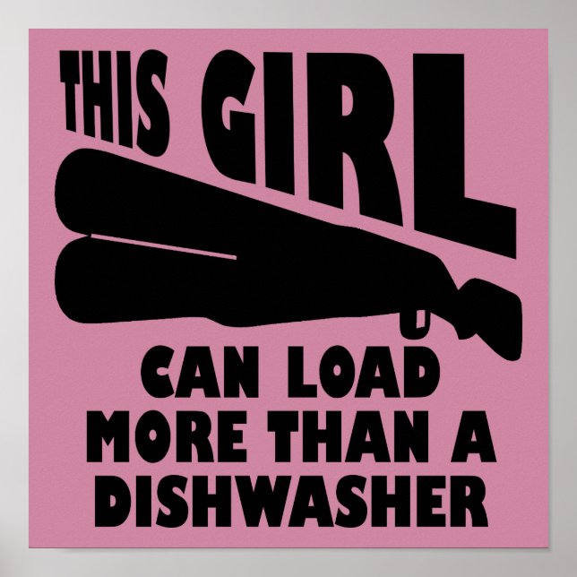 Ladda Mer Än En Diskmaskin Poster (Framsidan)