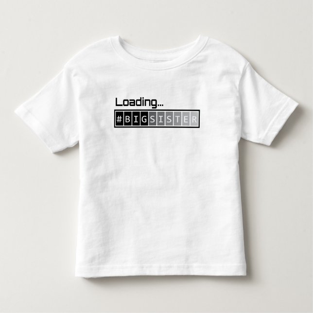 Ladda storasystern t-shirt (Framsida)