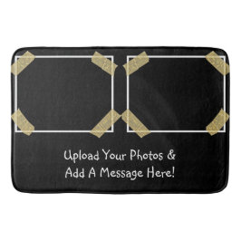 Ladda upp 2 foton och lägg till ett personligt Anp Badrumsmatta