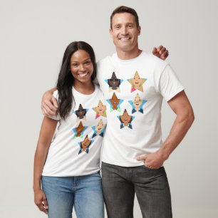 Ladda upp 5 foton av dina superstjärnor-familjvänn t shirt