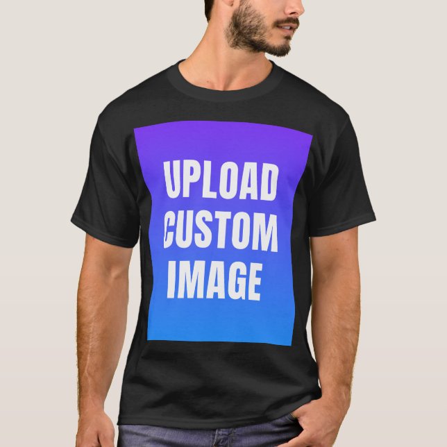 Ladda upp anpassad bild - Lägg till din egen att s T Shirt (Framsida)