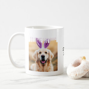 Ladda upp Anpassningsbar Pet Photo I Kärlek My Hun Kaffemugg
