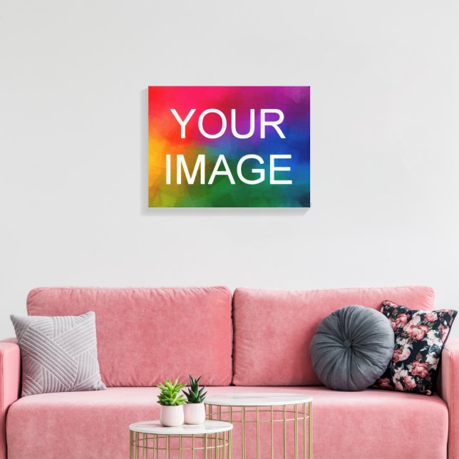 Ladda upp Anpassningsbarna för fotofoto-Logotyp i  Canvastryck (Insitu (Vardagsrum))