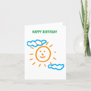 Ladda upp Barn Teckning Vrid barnteckningen till Helgkort