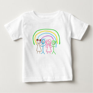 Ladda upp Barn Teckning Vrid barnteckningen till T Shirt