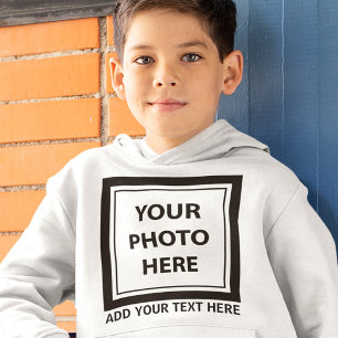 Ladda upp bildfoto & lägg till text – Anpassa T Shirt