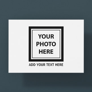 Ladda upp bildfoto & lägg till text – Anpassa Vykort