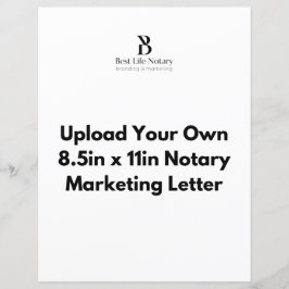 Ladda upp den tomma notariärmallen Marknadsföring