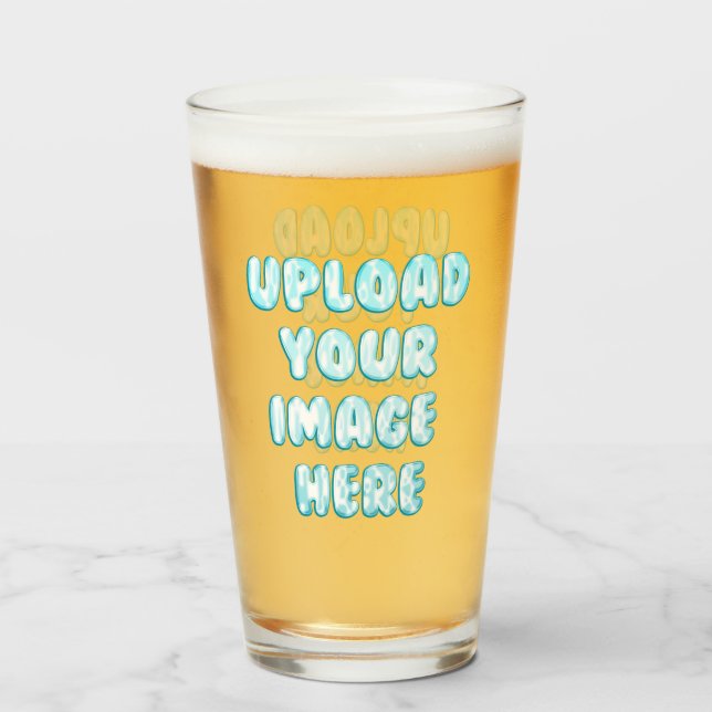 Ladda upp din älskade bild Foto logotyp Glaskopp (Framsida fylld)