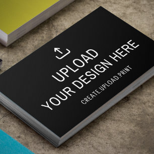 Ladda upp din design här visitkort