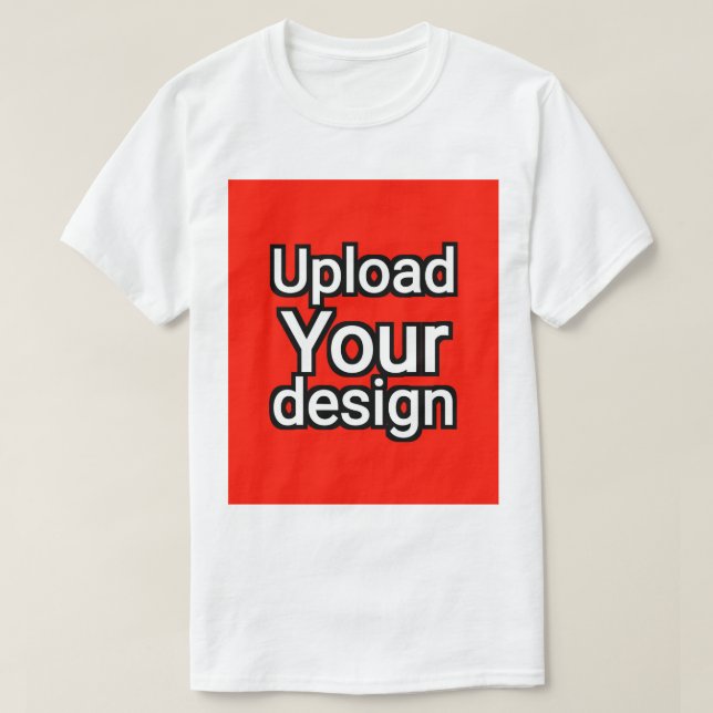 Ladda upp din design  T-Shirt (Design framsida)