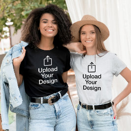 Ladda upp din digitala nedladdning Etsy SVG på en T Shirt