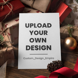 Ladda upp din egen design här | Anpassad Julkort