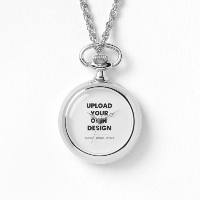 Ladda upp din egen design här | Anpassad mall Armbandsur (Framsida)