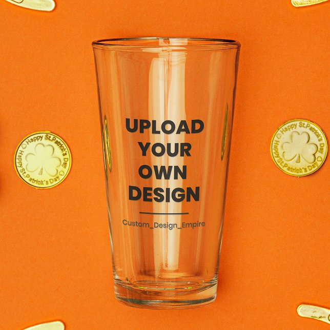 Ladda upp din egen design här | Anpassad mall Glaskopp (Skapare uppladdad)