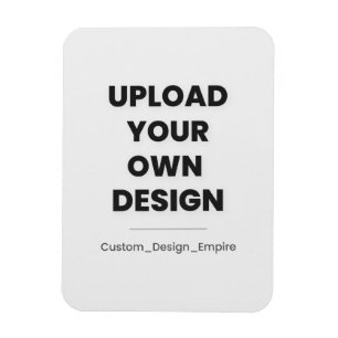 Ladda upp din egen design här Anpassad mall Magnet