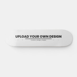 Ladda upp din egen design här | Anpassad mall Mini Skateboard Bräda 18,5 Cm