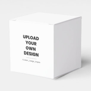 Ladda upp din egen design här Anpassad mall Presentaskar