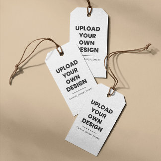 Ladda upp din egen design här | Anpassad mall Presentetikett