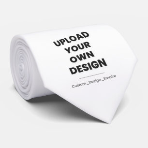 Ladda upp din egen design här Anpassad mall Slips