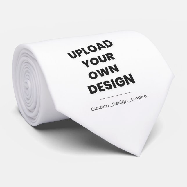 Ladda upp din egen design här | Anpassad mall Slips (Rullad)
