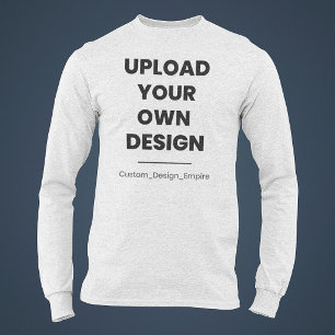 Ladda upp din egen design här Anpassad mall T Shirt