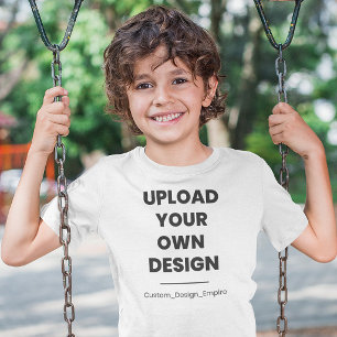 Ladda upp din egen design här Anpassad mall T Shirt