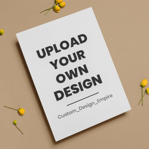 Ladda upp din egen design här Anpassad OSA Kort