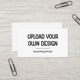 Ladda upp din egen design här | Personlig Visitkort