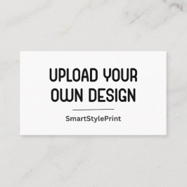 Ladda upp din egen design här | Personlig Visitkort