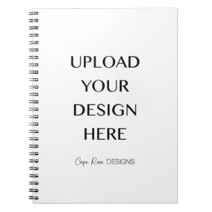 Ladda upp din egen Design Journal/bärbar dator Anteckningsbok