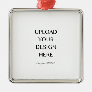 Ladda upp din egen design julgransprydnad metall