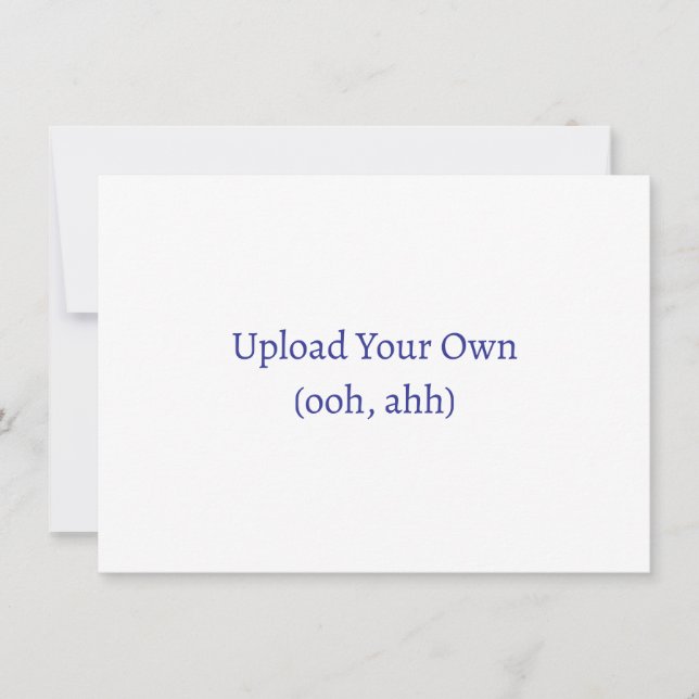 Ladda upp din egen, DIY-Anpassningsbar-inbjudan el Julkort (Framsida)