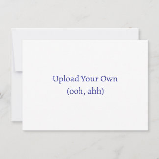 Ladda upp din egen, DIY-Anpassningsbar-inbjudan el Julkort