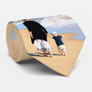 Ladda upp din fotohalsduk present Välj färger Slips